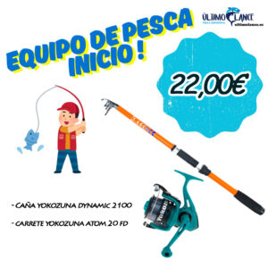 Equipo de pesca INICIO niños
