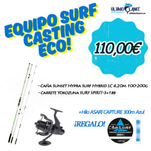 Equipo SURF CASTING ECO