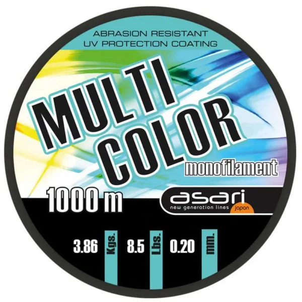 Hilo Asari MULTICOLOR 1000mt - Imagen 2