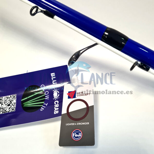 Caña BLUE CRAB Az Trading Heavy Action fuji - Imagen 2