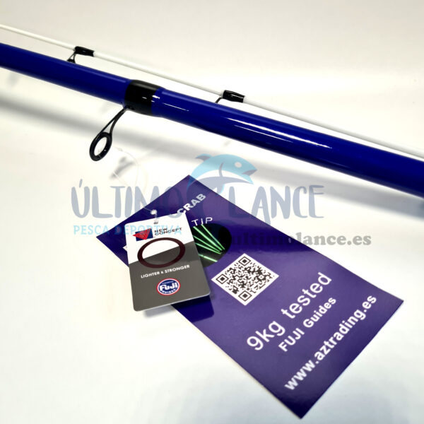 Caña BLUE CRAB Az Trading Medium Action fuji - Imagen 2