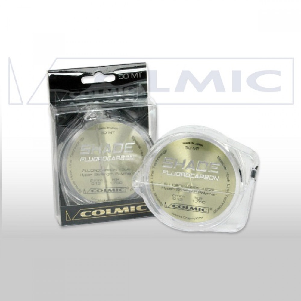 Fluorocarbono Colmic SHADE 50mt 0.12mm