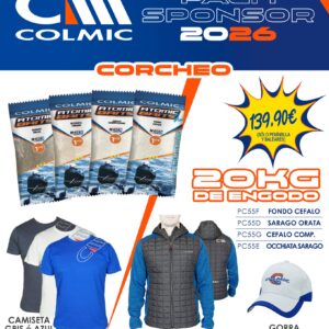 PACK sponsor COLMIC corcheo 2026