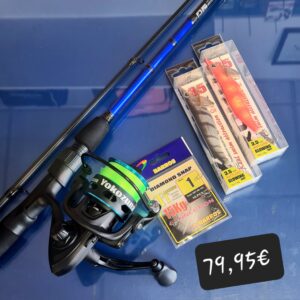 Conjunto pesca CALAMAR