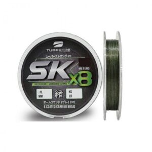 Trenzado Tubertini SK X8 DARK GREEN 150m